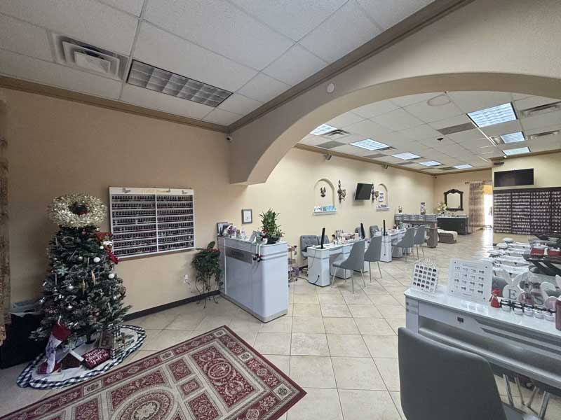 Nail salon for sale in Katy, Houston, Texas at a great price of only $20,000