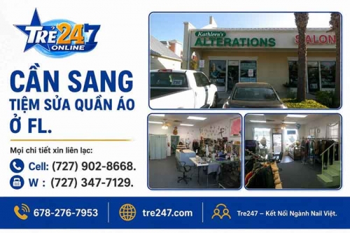 Cần Sang Tiệm Sửa Quần Áo Ở Saint Petersburg, Florida