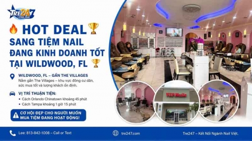 Sang Tiệm Nail Khu Fort Myers, Florida