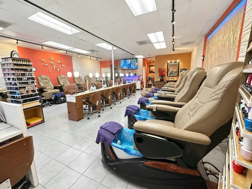 Sang Tiệm Nail Khu Portland, Oregon – Rent $3030/ month