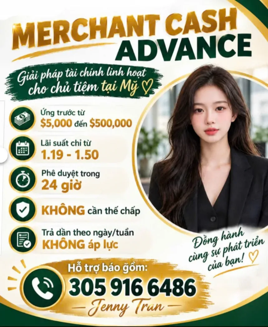 Sang Tiệm Nail Tại Mỹ