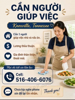 Cần Người Giúp Việc - Knoxville, Tennessee