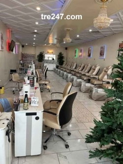 Cần Sang Tiệm Nail Ở Elkins, West Virginia – 10 bàn, 10 ghế