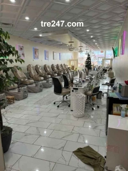 Cần Sang Tiệm Nail Ở Elkins, West Virginia – 10 bàn, 10 ghế