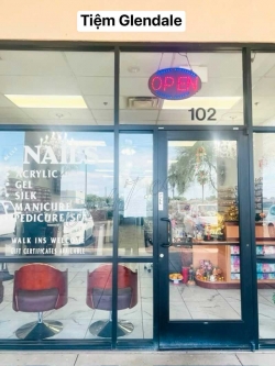 Cần Sang Tiệm Nail Ở Glendale, Arizona – 5 bàn, 7 ghế
