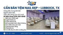 Sang Tiệm Nail Khu Lubbock, Texas – Rent $3,437/tháng