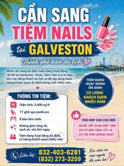 Sang Tiệm Nails Galveston, Texas