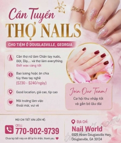 Tiệm Nail Cần Thợ Tại Douglasville, Georgia – Dip, Everything