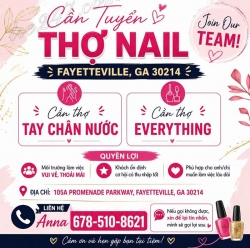 Tuyển Thợ Nail Ở Fayetteville, Georgia – Tay chân nước, Everything