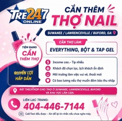 Tuyển Thợ Nail Sugar Hill, Georgia – ổn định