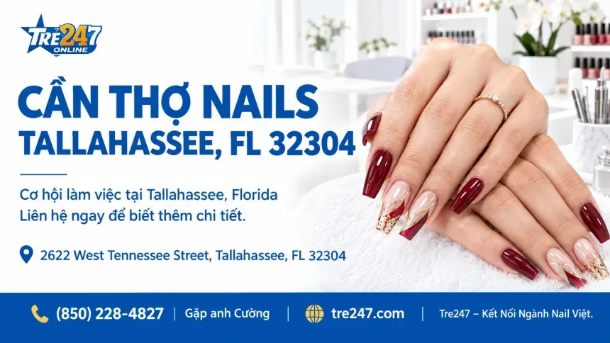 Tuyển Thợ Nail Ở Tallahassee, Florida – Everything